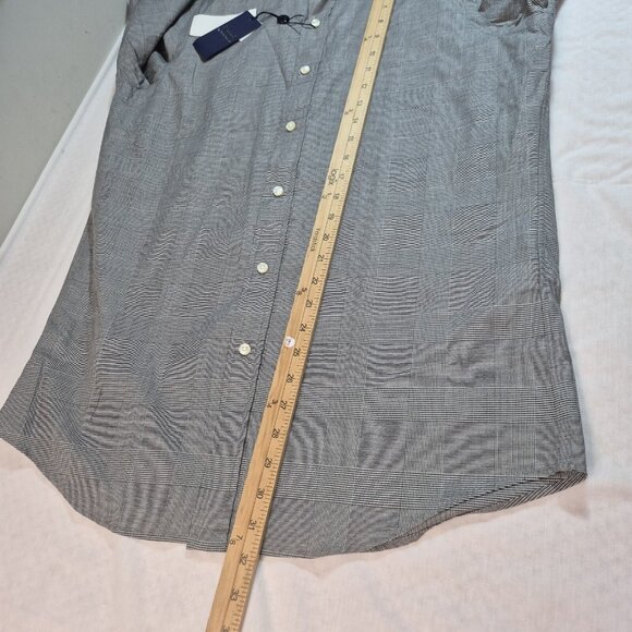 Polo Ralph Lauren Mens long sleeve Shirt Size M Classic Fit Gray Check (59) - Picture 9 of 9
